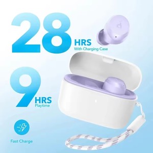 Anker by Soundcore A25i A3948 BT 5.3 TWS Earbuds Hi-Fi 30H Battery IPX5 Waterproof Touch Sport In-ear Headphones - Product Image 5