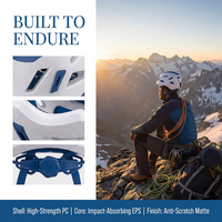 Casque d'escalade VMAXET MC-BT27 ultra-léger et durable, noyau en EPS renforcé, certifié CE CPSC, 11 aérations, protection intégrée, 210g