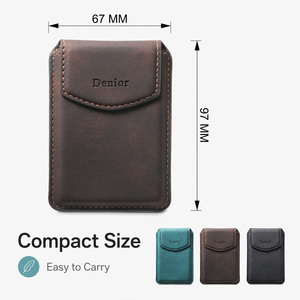 Cartera Magnética con Bloqueo RFID de Piel Sintética PU, Compatible con las Series Apple 18/17/16/15/14/13/12 - Product Image 2