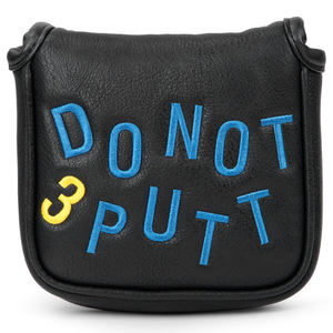 Strong Magnetic Closure PU Leather Golf <b>Putter</b> Cover Waterproof Golf Mallet <b>Putter</b> <b>Headcover</b> - Product Image 1