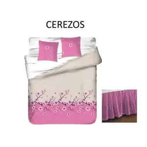 Juego de Edredón Rayan de 5 Piezas, Tamaño Matrimonial, Patrón Geométrico, Estilo Moderno, Uso en Todas las Estaciones, Forro de Tela de Poliéster - Product Image 6