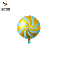 Ballons ronds en hélium personnalisés avec logo et étiquette couleur, pour décorations de Noël et d'anniversaire d'enfants, imprimés UV sur film, 5 couleurs