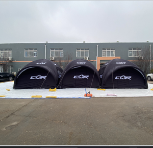 Tenda Gonfiabile in Tessuto Oxford 10x10ft Resistente per Eventi all'Aperto, Pubblicità Commerciale, Gazebo, <span class=keywords><strong>Glamping</strong></span> e Campeggio - Product Image 5