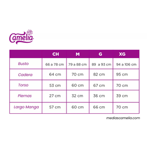 Camelia-Leotardo Body Manga Larga Mujer para actividades físicas y/o artísticas, como ballet, jazz, gimnasia, etc. - Product Image 5