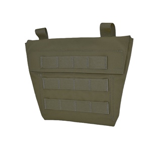 อุปกรณ์ทางยุทธวิธี Elytra แผ่นป้องกันขาหนีบรูปทรงสี่เหลี่ยมคางหมู (ไม่มีแผ่นรองด้านใน) กระเป๋าคาดเอวแบบสะพายข้าง กระเป๋าใส่แผ่นเกราะสำหรับเสื้อกั๊กทางยุทธวิธี <span class=keywords><strong>MU</strong></span> - Product Image 4