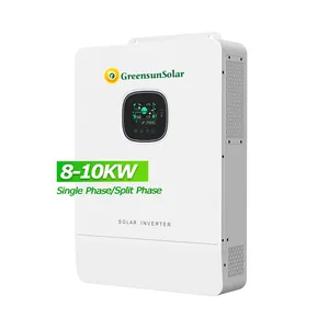 ความถี่ต่ํา Greensun ออฟกริดอินเวอร์เตอร์พลังงานแสงอาทิตย์ 5kw 8kw 10kw 15kw 20kw เครื่องชาร์จอินเวอร์เตอร์พลังงานแสงอาทิตย์