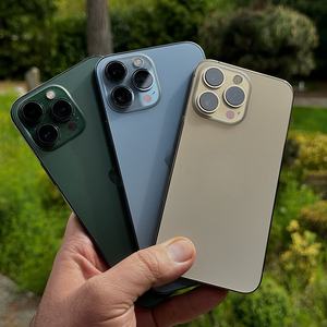 iPhone <span class=keywords><strong>13</strong></span> <span class=keywords><strong>Pro</strong></span> <span class=keywords><strong>MAX</strong></span> 5G Usado Original, Versión Estadounidense Desbloqueada, Pantalla OLED de 6.7 Pulgadas, 99% Nuevo, Incluye Accesorios Originales - Product Image 1