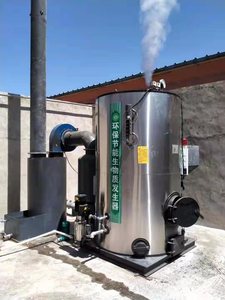 Générateur de vapeur à biomasse industriel à gazéification de coques de noix de coco, de granulés de bois et de balle de riz, 500 kg 1000 kg, <span class=keywords><strong>prix</strong></span> - Product Image 2