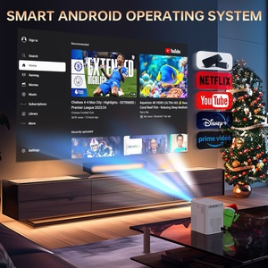 <span class=keywords><strong>Klf</strong></span>/kolorful transfrontalière maison volant Chen projecteur 1080P double fréquence WIFI bureau enseignement HD cinéma 300ANSI luminosité 72W - Product Image 3