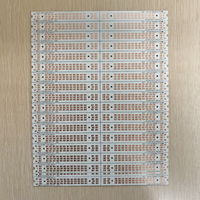 Carte de circuit imprimé en aluminium pour prototypes LED, carte de circuit imprimé gravée pour la dissipation thermique, pour l'électronique d'alimentation LED, carte PCB OEM