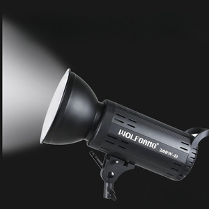 Per WOLFGANG 200W-D monocromatico temperatura professionale LED luce costante fotografia lampada illuminazione Video per interni - Product Image 1
