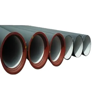 Tubería de hierro dúctil MaxFlow, 200mm de diámetro, PN16, secciones de 5m, ideal para distribución de agua urbana de alta presión