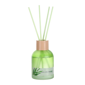 Natural Tea Bamboo Jasmine Fragrance Reed Diffuser Indoor Table <b>Ornament</b> Bedroom Bathroom Aromatherapy Gift - Product Image 3