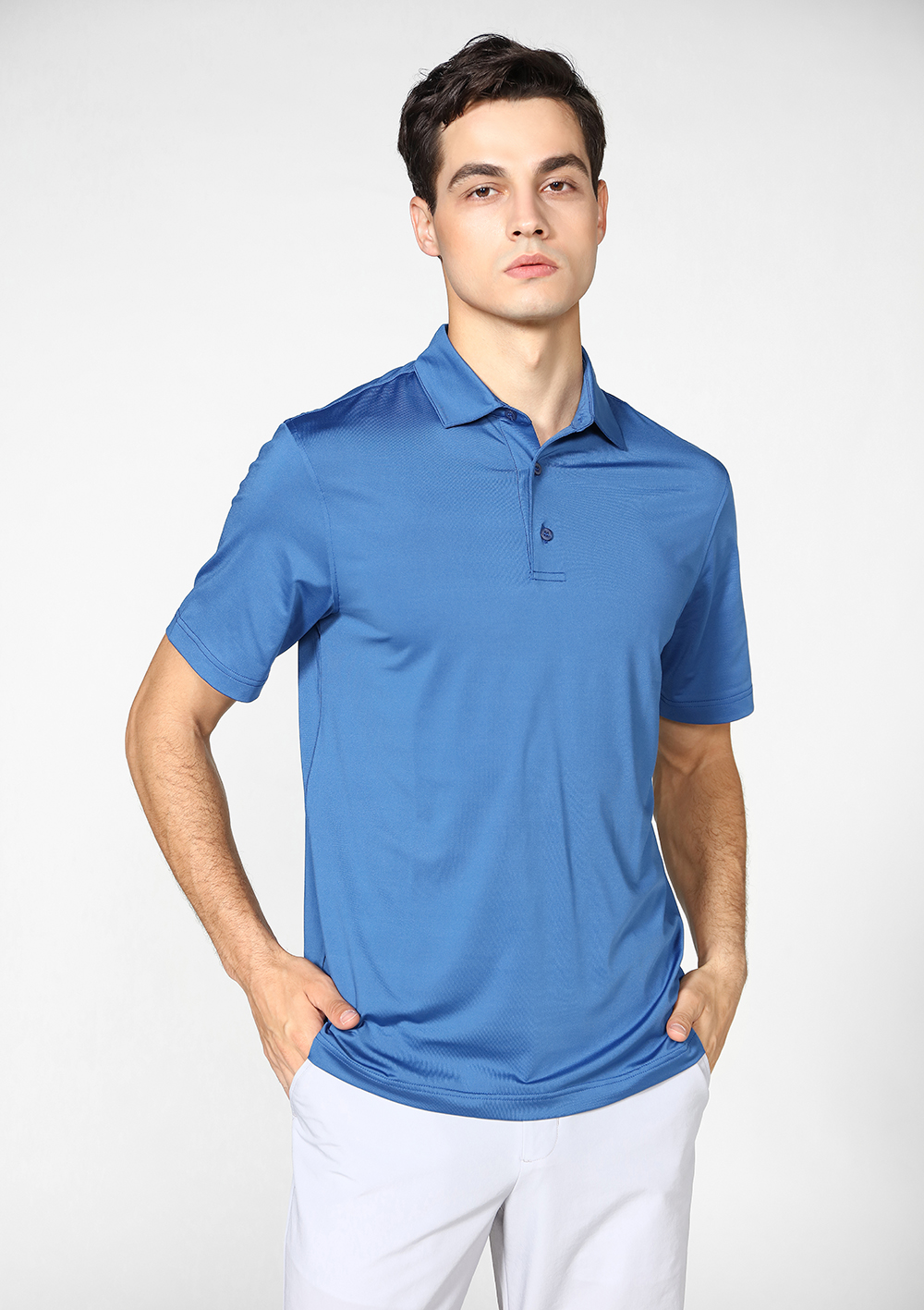 免费样品高品质t恤polo库存廉价衣服整体性能干合身男士polo衫普通