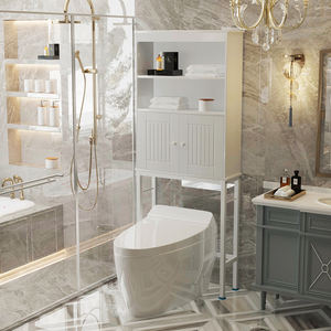 Étagère <span class=keywords><strong>à</strong></span> linge <span class=keywords><strong>au</strong></span> <span class=keywords><strong>dessus</strong></span> des toilettes, support de rangement pour <span class=keywords><strong>Machine</strong></span> <span class=keywords><strong>à</strong></span> <span class=keywords><strong>laver</strong></span>, <span class=keywords><strong>au</strong></span> <span class=keywords><strong>dessus</strong></span> du sèche-linge, support de rangement pour salle de bain - Product Image 2