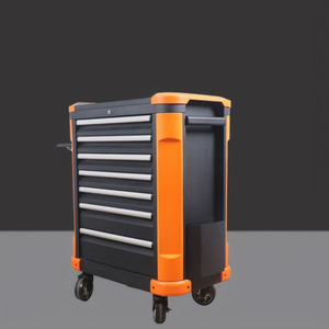 Boîte à outils en acier avec coffre à outils / Armoire <span class=keywords><strong>de</strong></span> rangement pour outils <span class=keywords><strong>de</strong></span> réparation automobile avec chariot roulant - Product Image 4