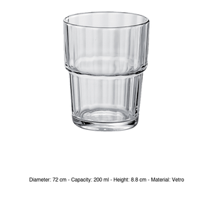 Verre à pied empilable Arcoroc Norvege en verre trempé 20 cl – Fournitures hôtelières et de restauration, articles de bar, vente en gros - Product Image 3