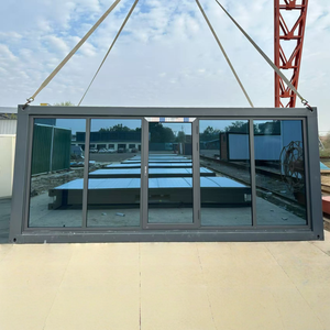 Maison conteneur pliable de luxe de type <span class=keywords><strong>Z</strong></span>, design contemporain personnalisé, unité préfabriquée pour bureaux, hôtels et logements - Product Image 3