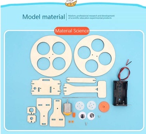 سيارة توازن روبوت نموذج خشبي بنة أطقم الجمعية لعبة هدية للأطفال الكبار - Product Image 5