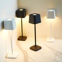 Lampe de table rechargeable à l'intérieur et à l'extérieur USB charge tactile lampe de table à led blanche pour étude bureau chargeur lumière