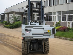 리안동 회전 드럼 클램프 지게차 어태치먼트, 360도 °   55갤런 스틸 및 플라스틱 드럼용 유압 드럼 핸들러 - Product Image 4