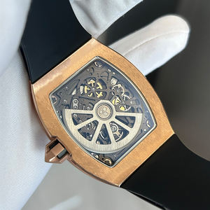 Montre mécanique de luxe pour homme RM 67-01, ultra-fine, boîtier en alliage de titane de forme tonneau, verre saphir, montre de business - Product Image 6