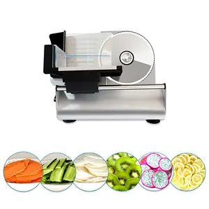 Electric Food Slicer with Child Lock Protection Adjustable Thickness Food Slicer Machine