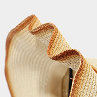 Nouveau Chapeau de Paille Femme 2026 – Protection Solaire Large Bord pour l'Été, Vacances à la Plage, en Raphia Tressé, Style Décontracté – Vente en Gros