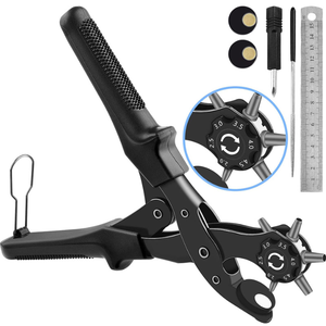 Pinza Multifunzione per Forare Cinture, Occhielli per Orologi e Accessori - Product Image 1