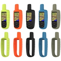 Housse en silicone pour GPS portable compatible avec Garmin GPSMAP 62 63 64 65 64S 63CSX 629SC 621SC, coque de protection GPS d'extérieur résistante aux chutes