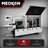 Machine de chantournage automatique 5 fonctions pour panneaux MDF, avec fonction de collage de chants mélaminés