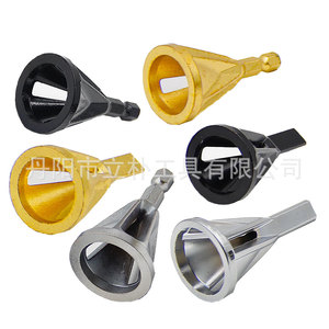 Mr Drill Chamfering Tool Hexagonal Triangular Handle High Accuracy Metal Workpiece Deburring - Product Image 2