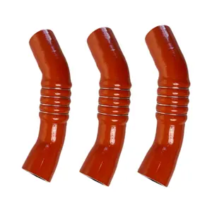 Tùy Chỉnh Linh Hoạt Thẳng Khuỷu Tay Silicone Cao Su Hump Hose Cho Xe Xe Tải Intercooler Intake Hose Ống Ống