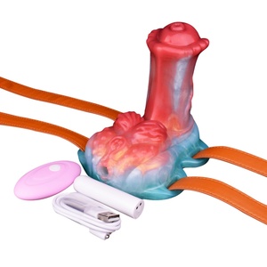 NNSX Vibrateur réaliste en silicone invisible en forme de cheval, avec contrôle sans fil, pour stimulation clitoridienne et anale, préliminaires coquins, jouet sexuel pour adultes - Product Image 3