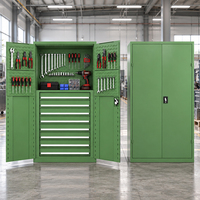 Armoires d'organisation d'outils en métal sur mesure pour garage, entrepôt, poste de travail, OEM ODM, verrouillables, 8 tiroirs, armoire à outils en acier