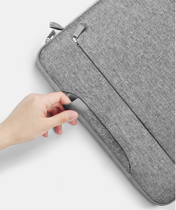 Bolso de Mano para Portátil de Negocios de 15.6 Pulgadas, Impermeable, de Poliéster, Cuero, Espuma y Forro de Terciopelo, con Correa para el Hombro, para Portátiles de 15 Pulgadas - Product Image 5