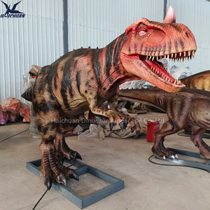Modelo de Dinosaurio <span class=keywords><strong>Ceratosaurus</strong></span> Animatrónico con Certificación CE/RoHS, Textura de Piel Hiperrealista, Estatua de Dinosaurio de Tamaño Real para Museo - Product Image 5