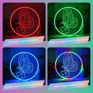 Letrero Decorativo <span class=keywords><strong>de</strong></span> Pared para Dormitorio, Letrero <span class=keywords><strong>de</strong></span> Neón Personalizado con Diseño <span class=keywords><strong>de</strong></span> Arcoíris, Lámpara Nocturna LED <span class=keywords><strong>de</strong></span> Neón para el Hogar y Fiestas - Product Image 4