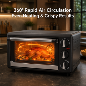 <span class=keywords><strong>Four</strong></span> à toaster miniature rotatif mécanique en acier inoxydable Guangdong 1400 W 14 L pour la cuisson et la rôtissure à domicile - Product Image 2