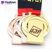 Fabricant Conception libre Personnalisé Karaté Taekwondo Boxe Lutte Kickboxing Métal Sports Award Or Bjj jiu jitsu Médailles