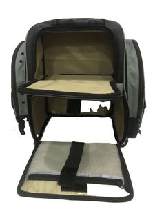 BSCI Factory Fishing Tackle Backpack Large Capacity Waterproof Tackle Bag Storage with Protective Rain Cover 4 Trays Tackle <b>Box</b> - Product Image 5
