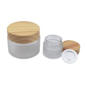 Tarros Cosméticos de Vidrio de Lujo a Precio de Mayoreo para Crema para el Cuidado de la Piel, Tarros Cosméticos Redondos Esmerilados con Tapas Herméticas, Crema Exfoliante para Ojos - Product Image 4