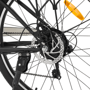 DYU C6 UE Reino Unido EE. UU. Almacén Europa Retro Electric Delivery Bike Chopper Electric Dirt Bikes para adultos Hombres - Product Image 5