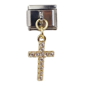 Italian Style New Modular Charm Bracelet Pendant Series <b>Cross</b> Styling with Personality Assembly <b>Chain</b> - Product Image 2