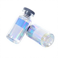 Étiquettes de poudre lyophilisée anti-contrefaçon multi-usages, hologramme 3D, encre sensible à la température, autocollants personnalisés basse température