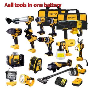 EKIIV, recién llegados, kit de herramientas multifuncional para el hogar, kit combinado de taladro eléctrico inalámbrico mecánico artesano, juego de herramientas de carpintería - Product Image 5