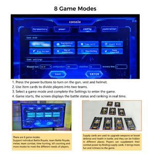 ชุดอุปกรณ์เล่นเกมยิงปืนเลเซอร์ในร่มเชิงพาณิชย์ สำหรับ 16 ผู้เล่น เหมาะสำหรับเด็ก - Product Image 2