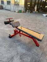 Banco Abdominal Ajustable Comercial ZY de Alta Resistencia para Gimnasios Profesionales y Equipos de Entrenamiento de Fuerza Abdominal