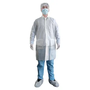 3Q Brand Sms Ce En14126 Protective Medical Pp SF Wholesale Doctor Waterproof Uniform For Dentist Lab Gown