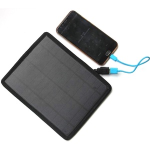 Panel Solar Monocristalino Masuyoshi Mitsu de 5.5W, Cargador de Teléfono Móvil para Uso en Exteriores - Product Image 1